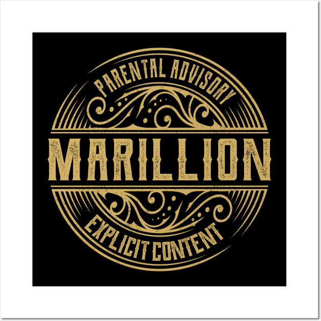 Marillion Vintage Ornament Wall Art by irbey